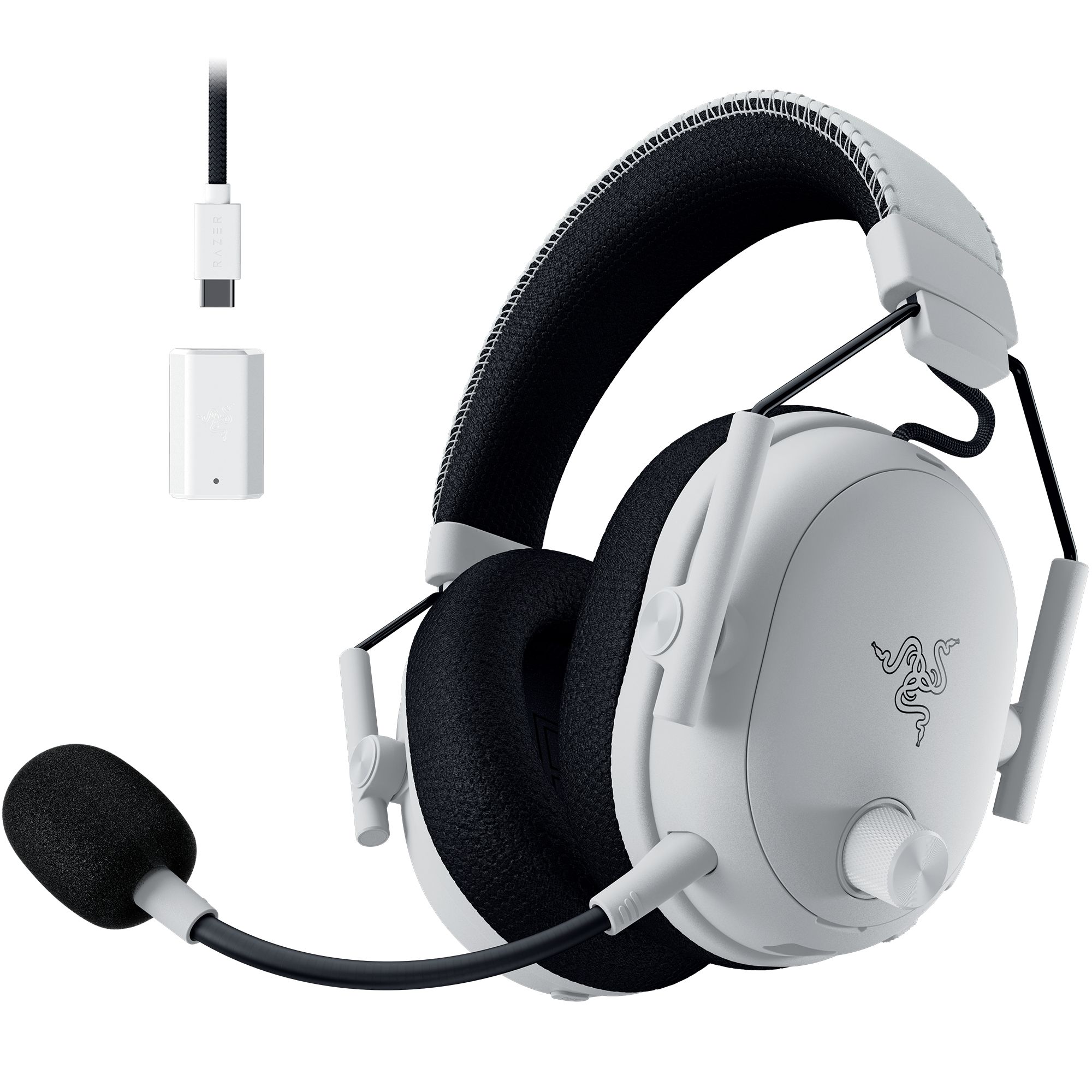 Razer BlackShark V3 Pro Wireless ANC Gaming Headset - White
