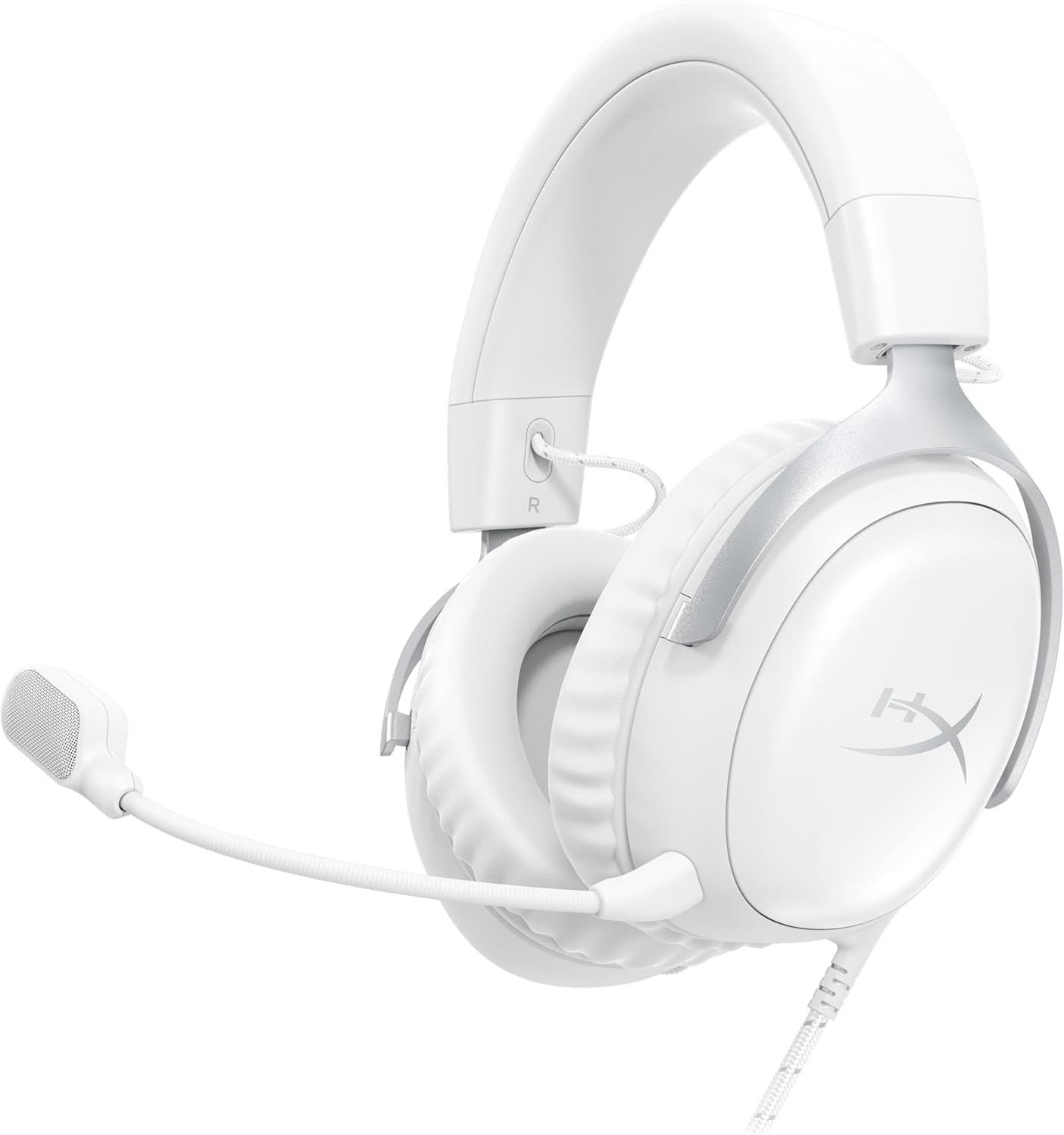 HyperX Cloud III Wired Gaming Headset - White