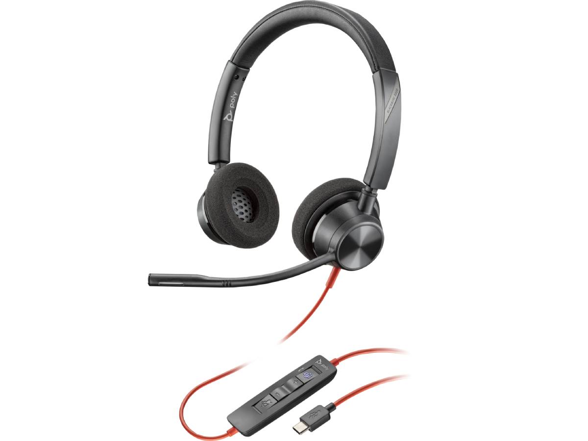 HP POLY POLY BW 3320 STÉRÉO -M USB-C HS + USB-C/A