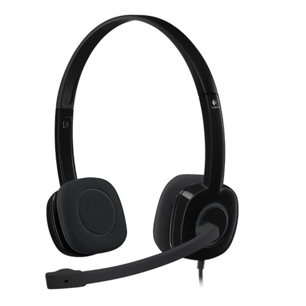 Logitech H151 Stereo Wired Headset (981-000587)