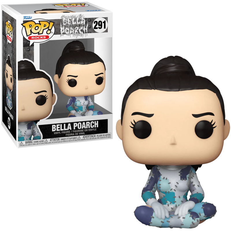 Funko POP! Pop ROCKS - Bella Poarch BAB (tenue à patchwork)