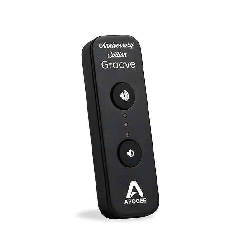 APOGEE Groove (40th anniversary) 32-Bit USB DAC & Headphone Amp, Black