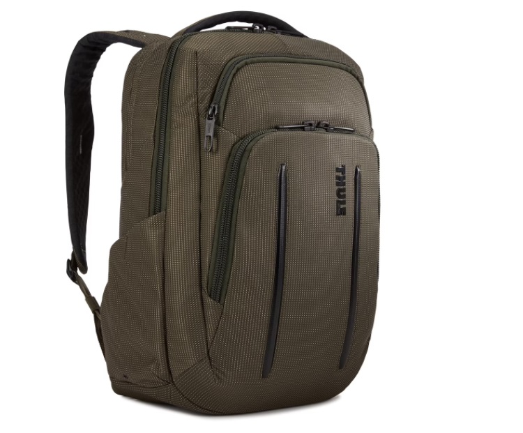 Thule Crossover 2 laptop backpack,up to 14" laptop, forest night green