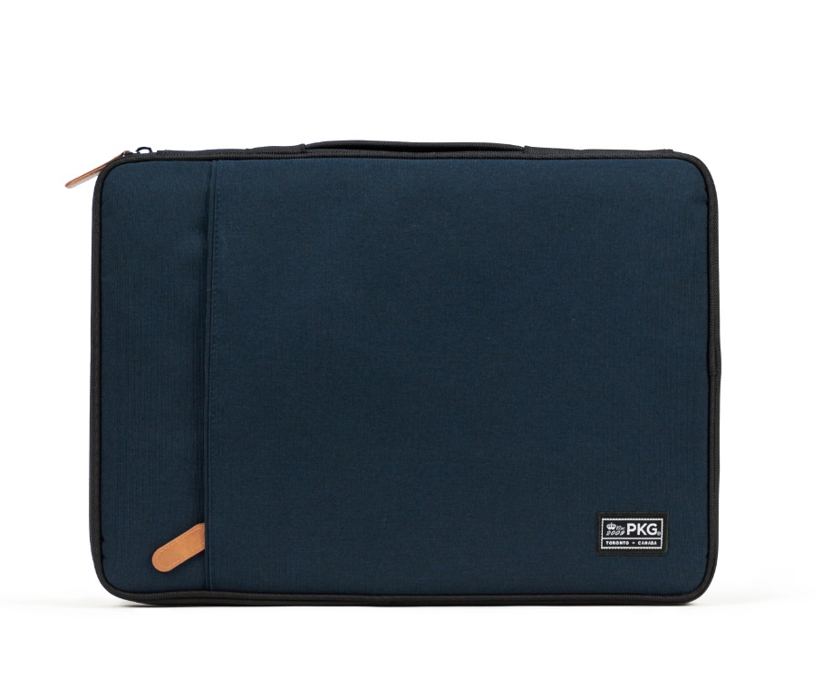PKG Stuff 15" Universal Laptop and Tablet Sleeve, Navy Blue