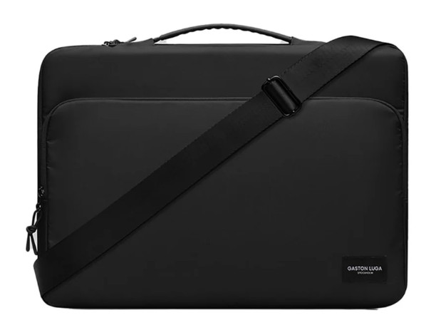 Gaston Luga Dash Cushioned Briefcase 16" Durable Vegan Leather