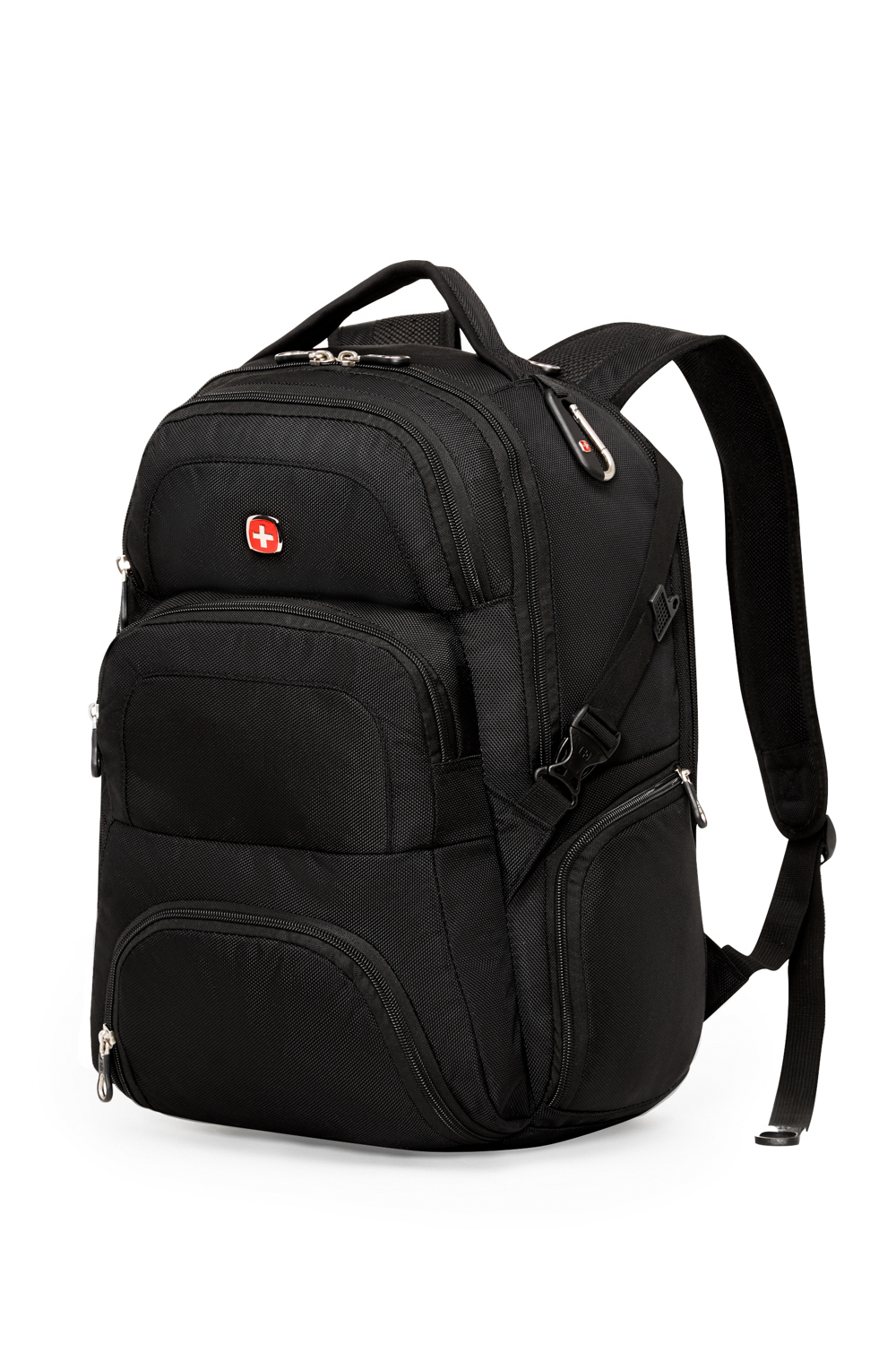 Swiss Gear 17.3" Laptop and Tablet Backpack, Black