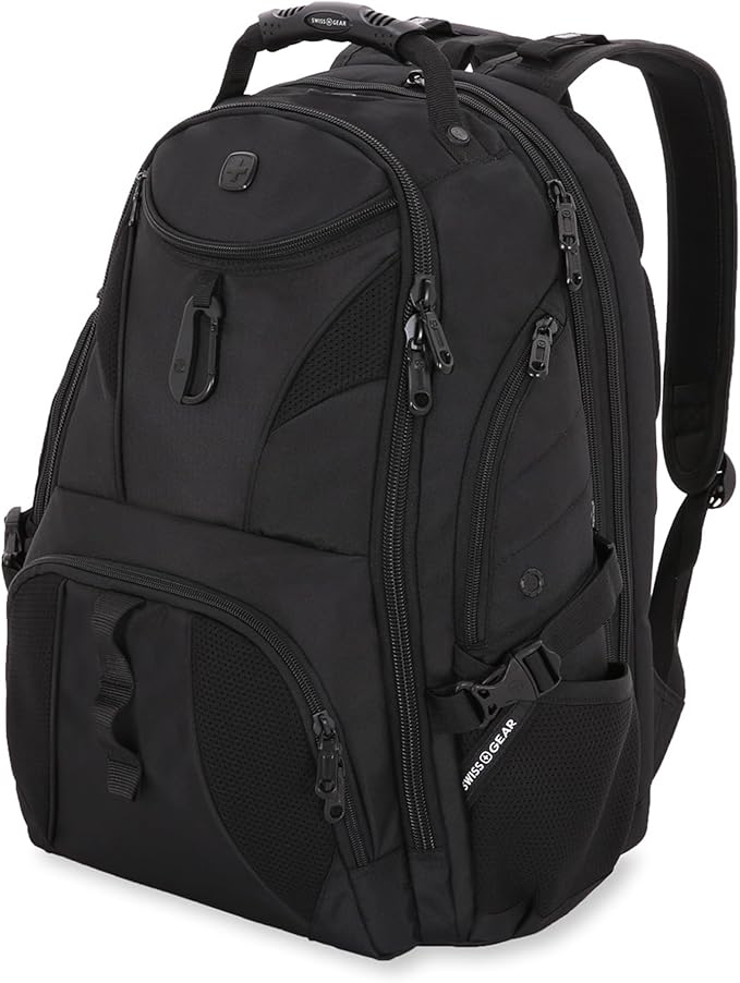 SwissGear 17.3” ScanSmart Laptop Backpack Black