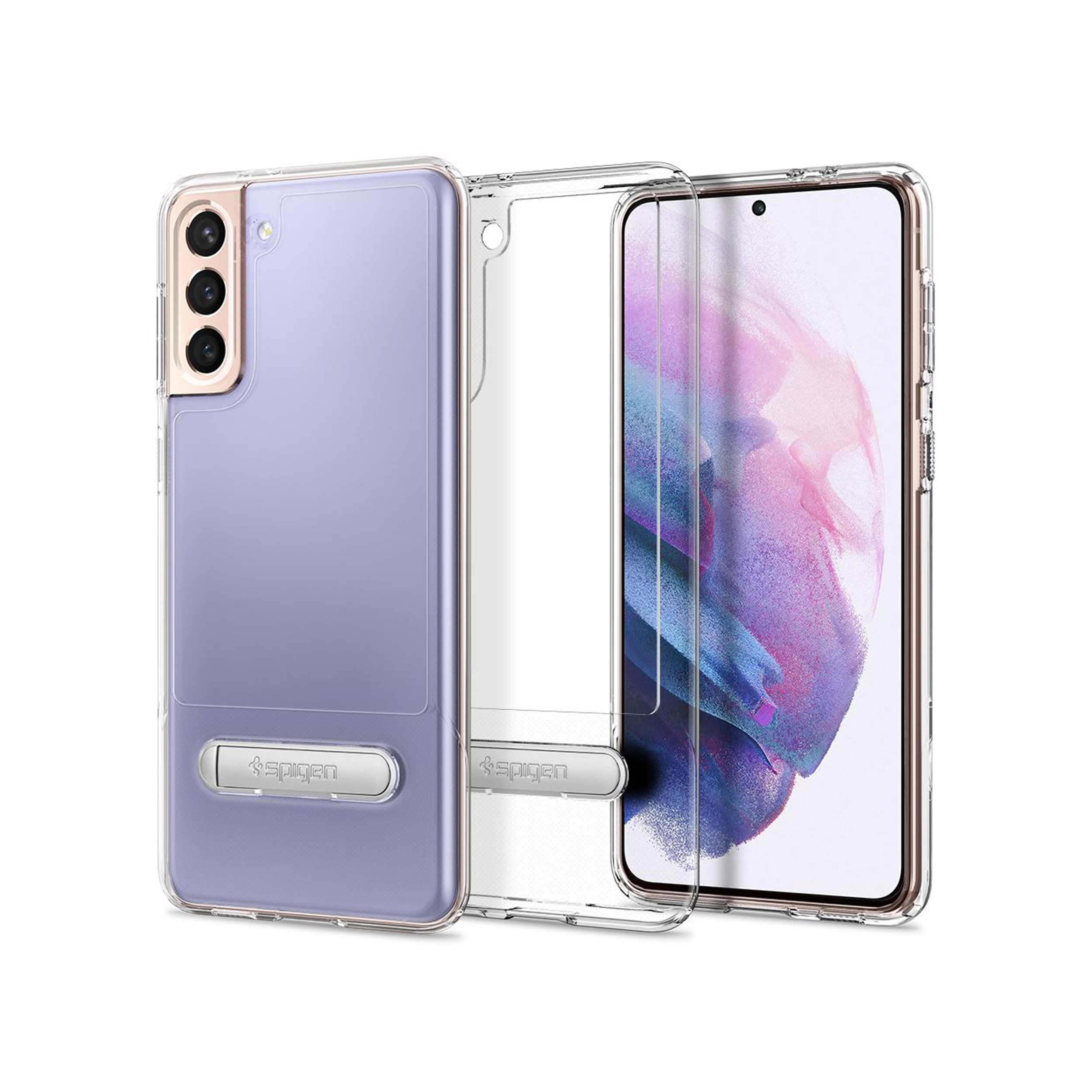 Spigen Slim Armor Essential S for Galaxy S21 - Crystal Clear(Open Box)