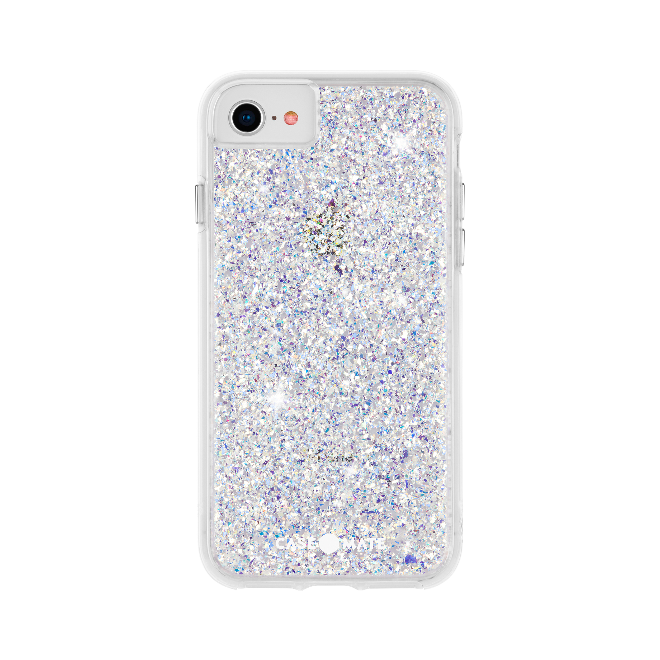 Étui Case-Mate Twinkle Stardust avec Micropel pour iPhone SE (2020)/8/7/6s/6