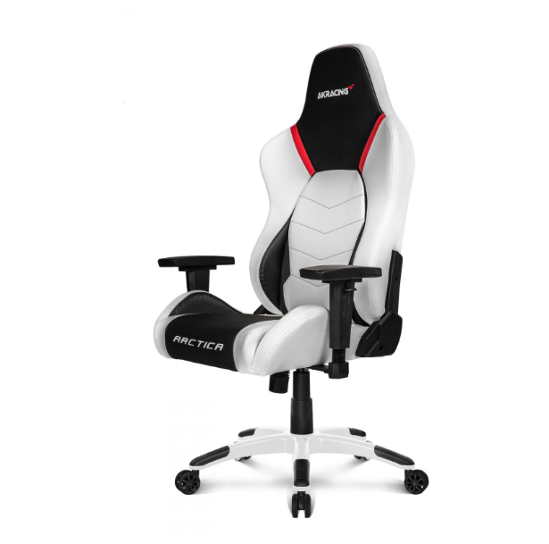 AKRacing (Arctica Series) - Chaise de jeu blanc/noir