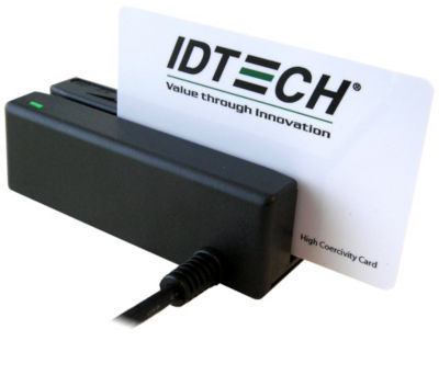 ID Tech IDMB-334133B Mini Mag MSR | PISTES 1, 2 ET 3 | Émulation de clavier USB | Noir