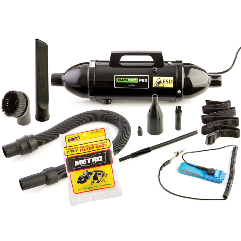 METROVAC DataVac Pro Series MDV-1ESD with Micro Cleaning Tools