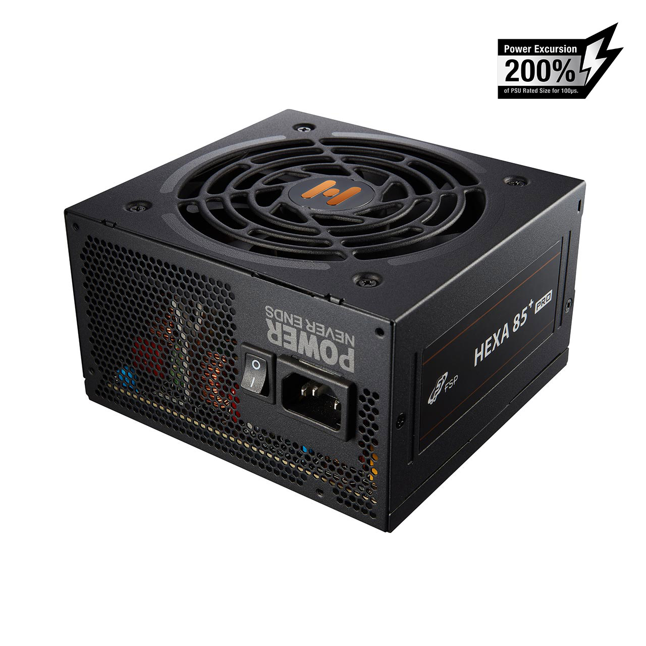 FSP Hexa 85+ Pro 450W, Bloc d'alimentation