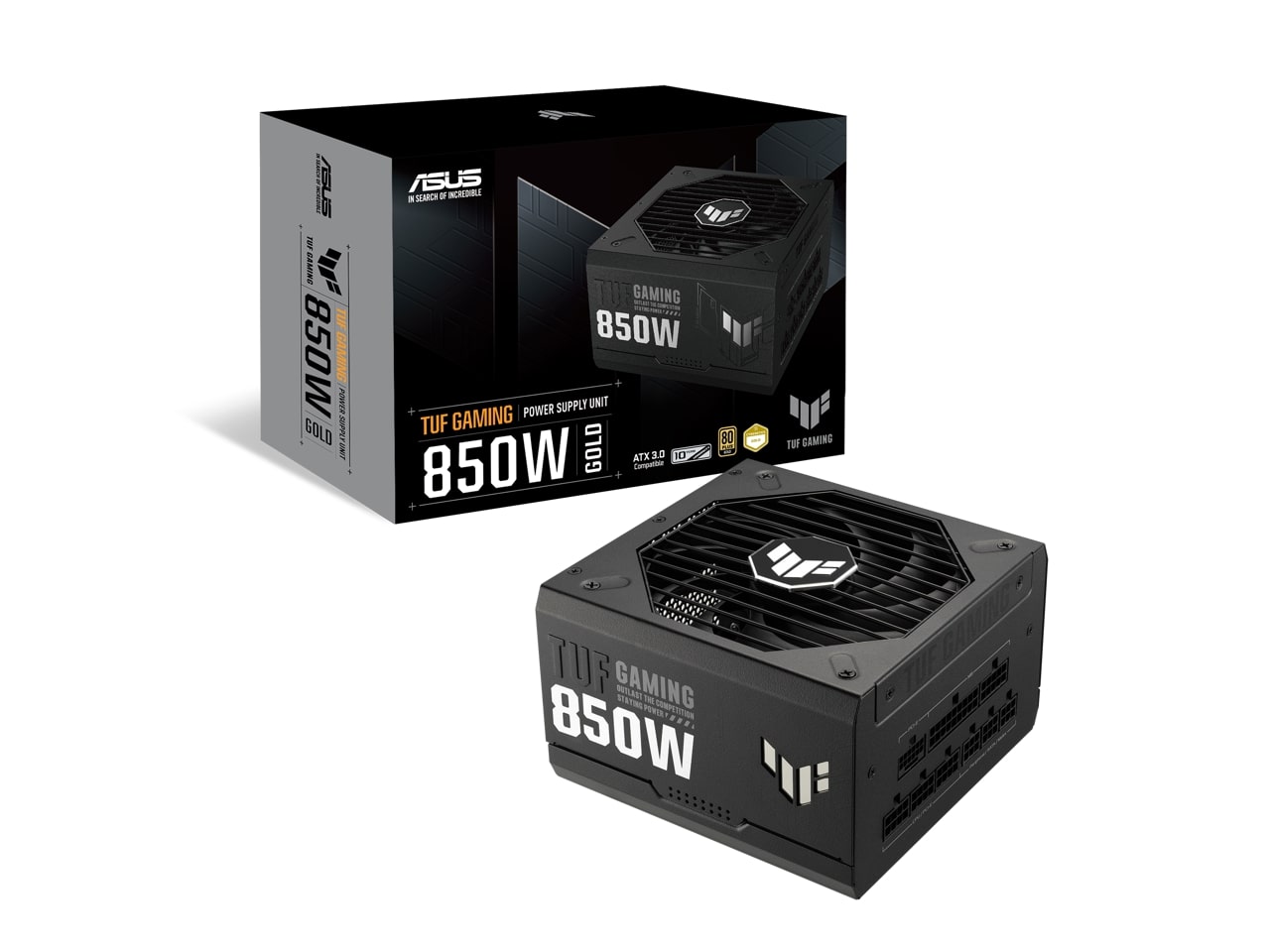 ASUS TUF Gaming 850W Gold  Gold ATX Power Supply, Black