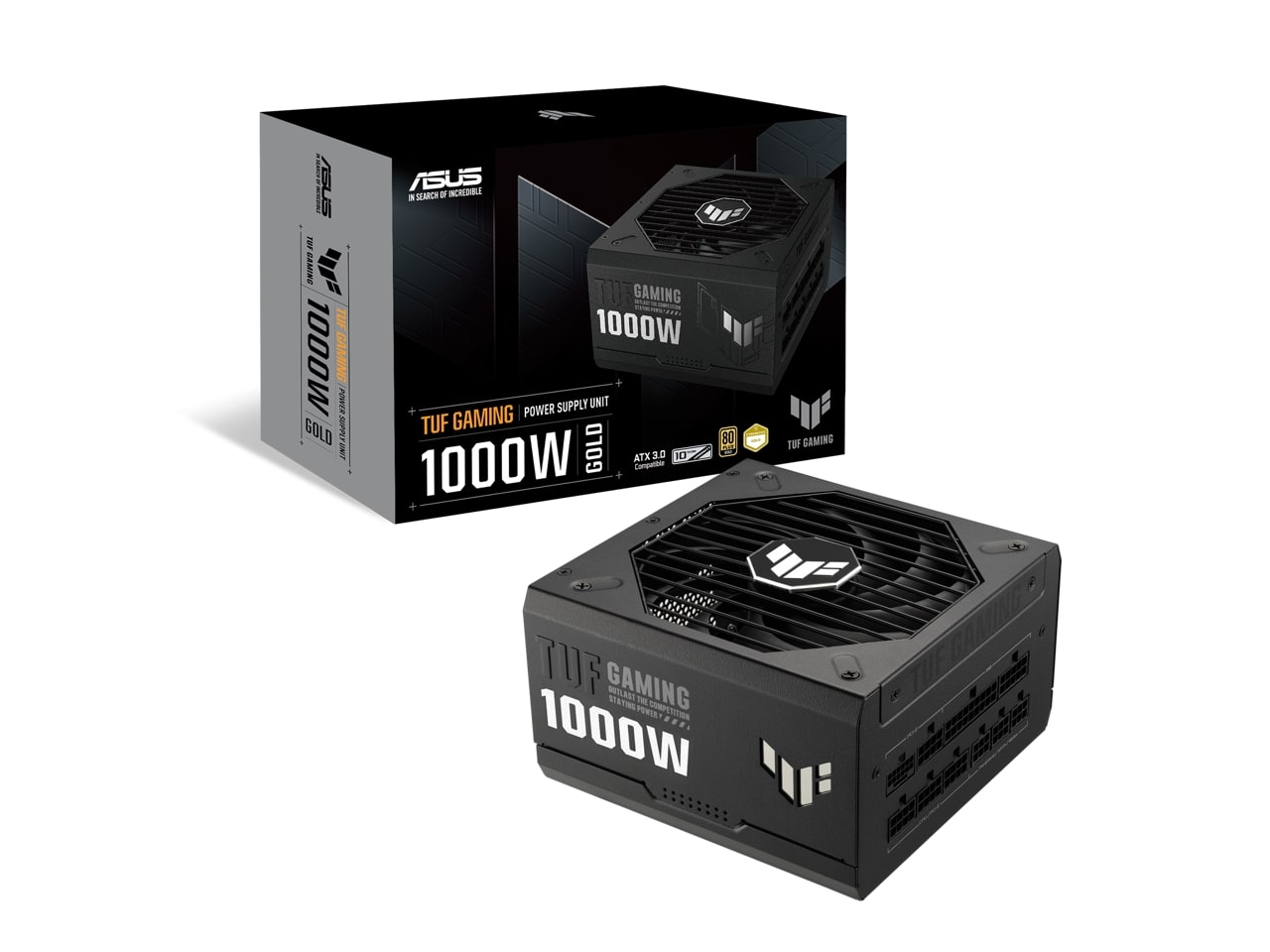 ASUS TUF Gaming 1000W Gold  Gold ATX Power Supply, Black