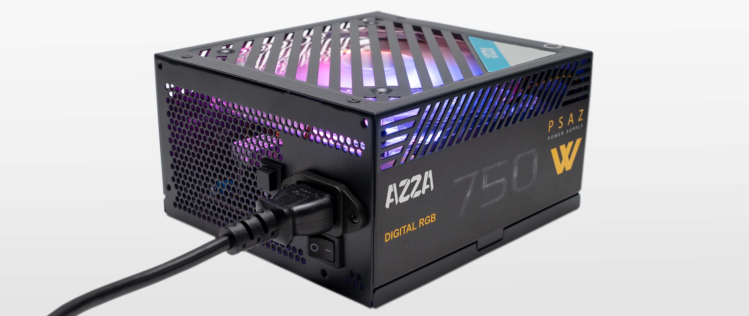 AZZA PSAZ-750W ARGB 750W ATX 80 PLUS BRONZE Certified Non-Modular Pow