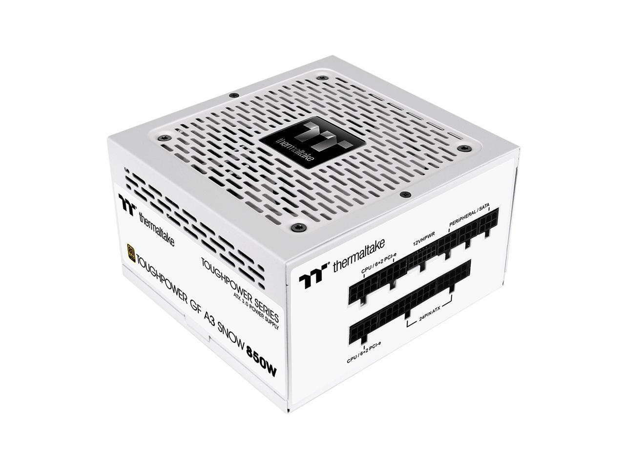 THERMALTAKE Toughpower GF A3 850W ATX 3.0 & PCIe 5 Power Supply, Whit(Open Box)