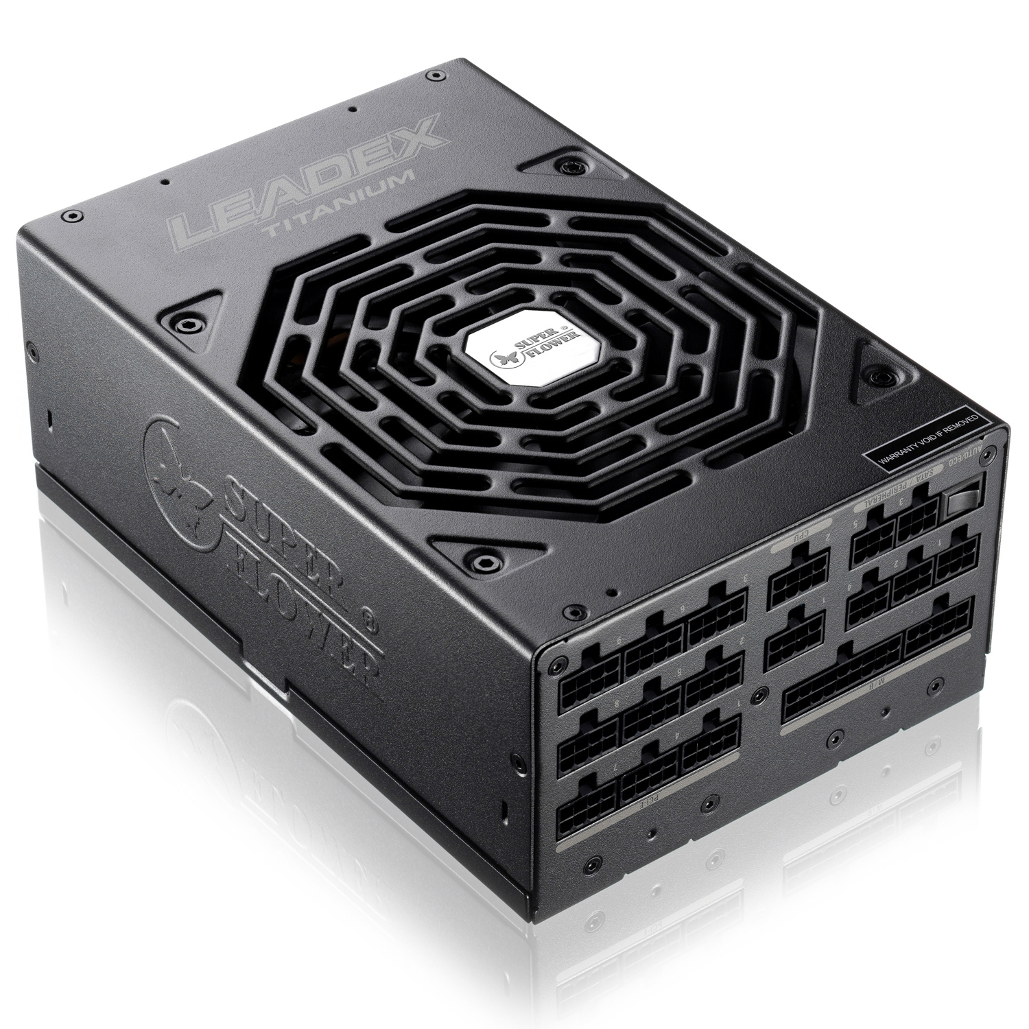 SUPERFLOWER  Titanium ATX Power Supply, Black