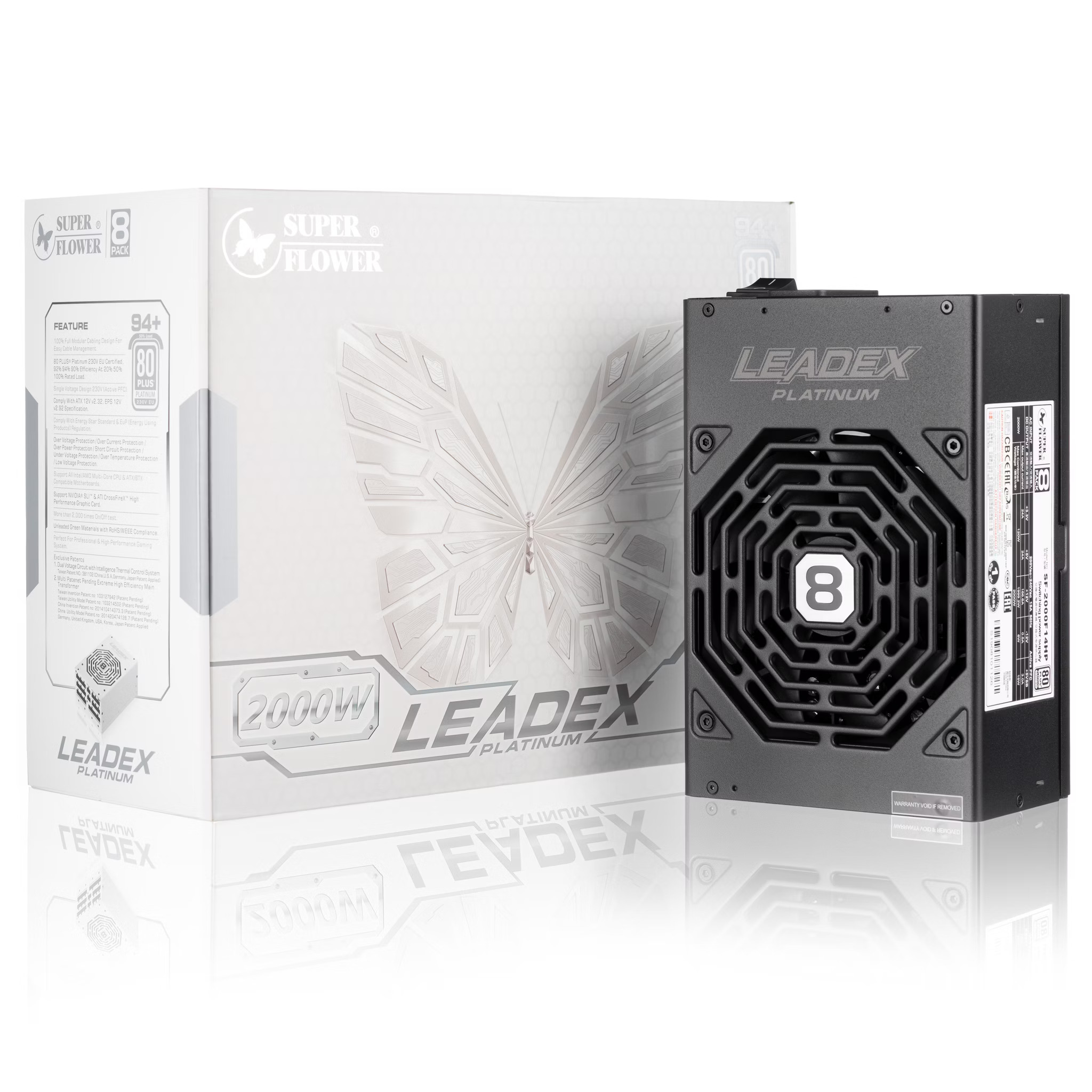 SUPERFLOWER Bloc d'alimentation  Platinum ATXNoir