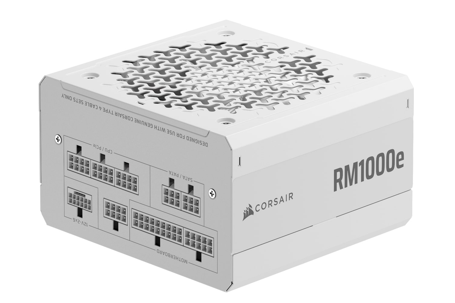 CORSAIR RM1000e White Bloc d'alimentation 1000 W Gold ATX, Blanc