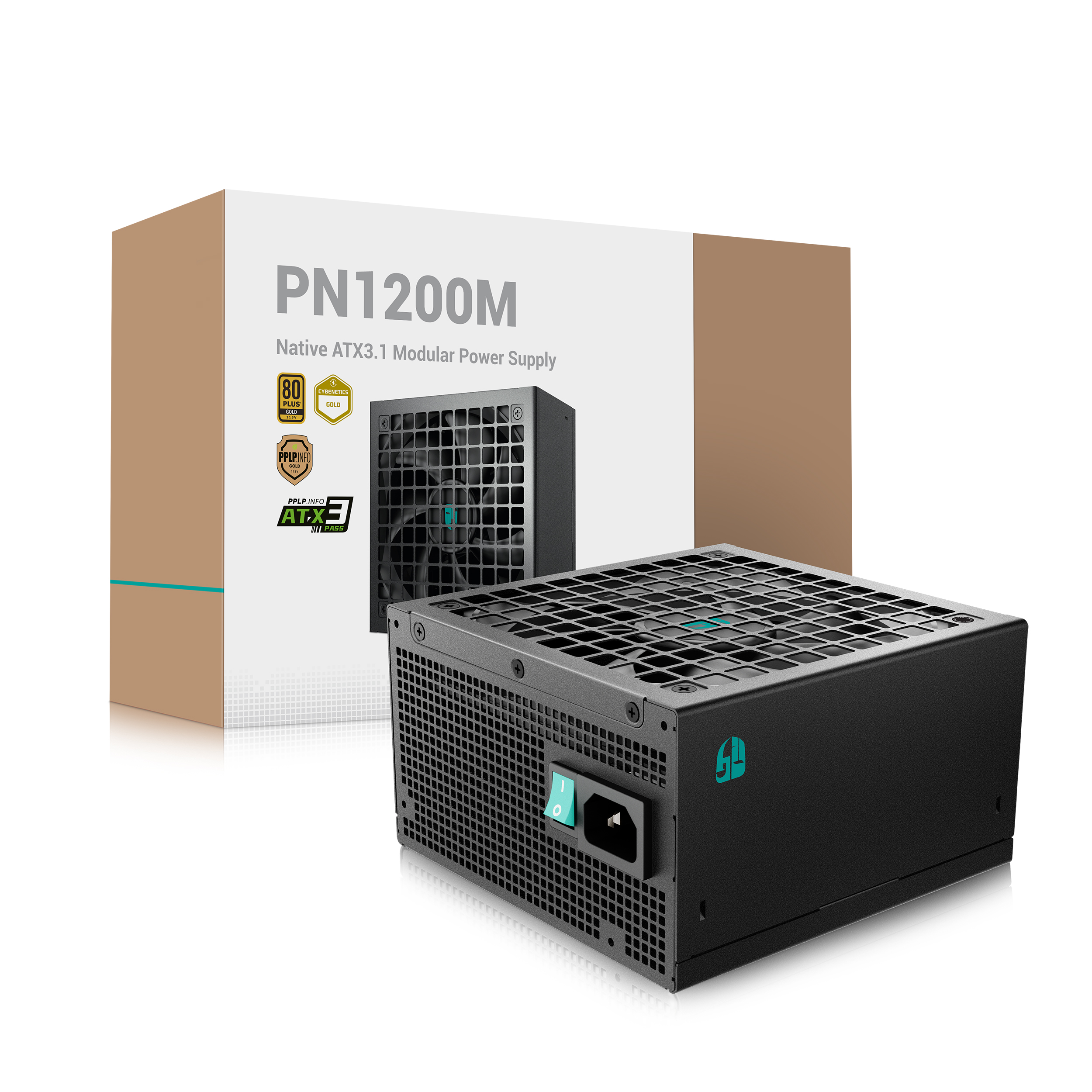 DeepCool GAMER STORM PN1200M ATX3.1 80 PLUS Gold Fully Modular 1200W