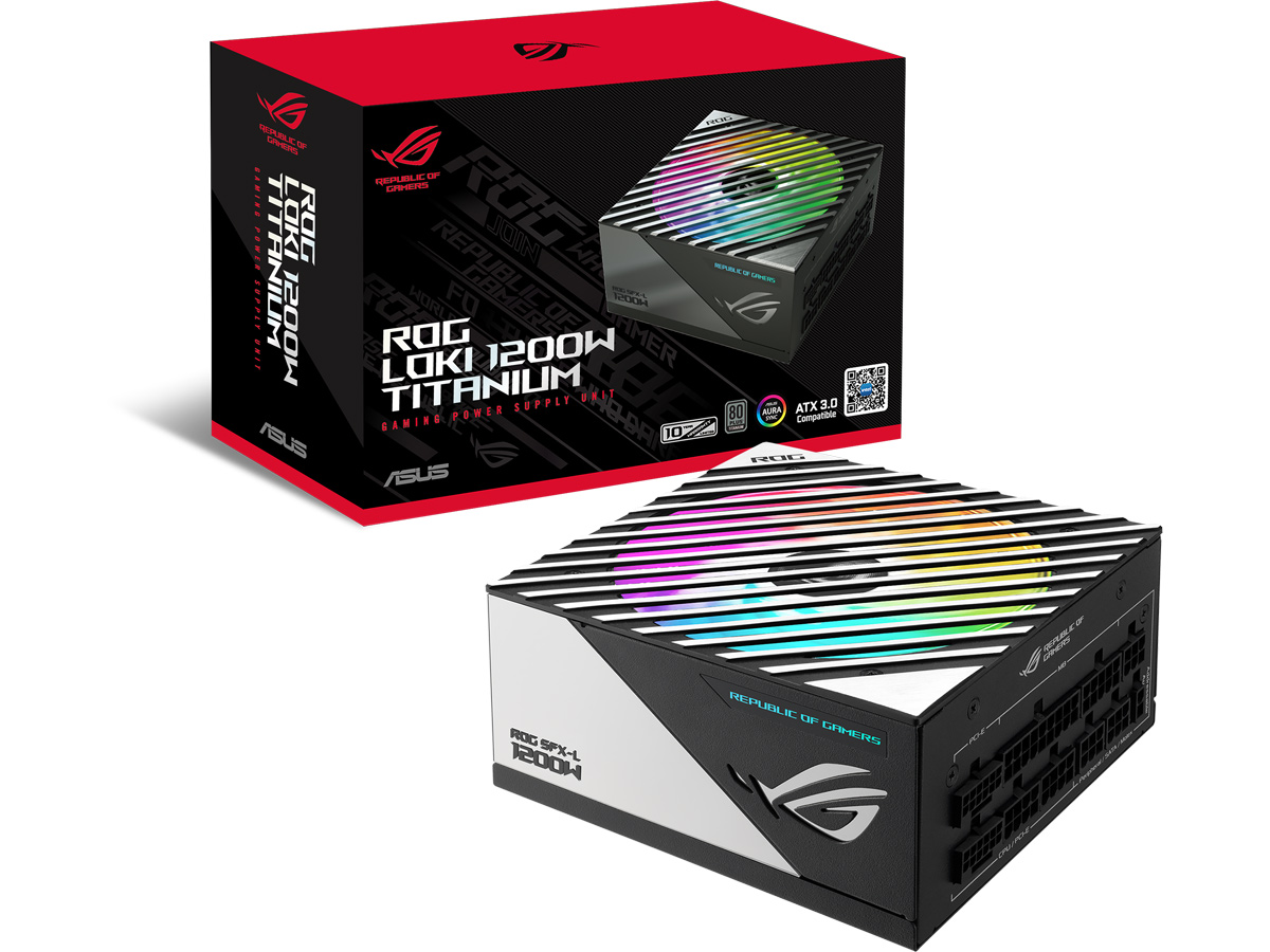 ASUS ROG LOKI Bloc d'alimentation 1 200 W Entièrement modulaire SFX-L