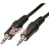 iCAN 3.5mm Stereo Audio Cable Shielded M/M - 25 ft.