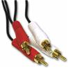 iCAN RCA 2 x Audio Red/White Cable - 12 ft.(Open Box)