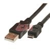 iCAN USB 2.0 Type-A Male to Micro B Male Cable, 3ft