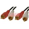iCAN RCA 2xAudio Red/White Cable - 25 ft.