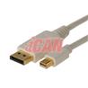 Câble iCAN DisplayPort (M) vers Mini DisplayPort (M) 32AWG (doré), 15 pieds