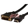 iCAN HDMI-DVI M/M 24AWG CL2 1080P Plaqué Or - 25 pieds