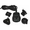 MINWA Travel kit - AC Plug Set with 4 Changeable Input Plugs