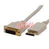 Câble vidéo haut de gamme iCAN Displayport mâle vers DVI-D mâle - 10 pi