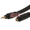 iCAN PREMIUM 3.5mm Stereo Male Female 22AWG Extension Cable, 35ft