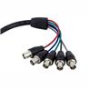 STARTECH Câble de moniteur coaxial HD15 VGA vers 5 BNC RGBHV M/F - 1 pi