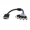 STARTECH Câble de moniteur coaxial HD15 VGA vers 5 BNC RGBHV M/F - 1 pi