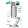 Blue Yeti USB Microphone for PC, Mac, Gaming, Silver