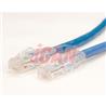iCAN Premium 10Gigabit Computer Cable - UTP UNSHIELDED  CAT6A FT4 High Speed Network Patch Cord - 50 ft.  (Dark Blue) (C6AUNB-0