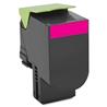 Lexmark 80C1SM0 801SM Magenta Standard Yield Return Program Toner Cartridge - Magenta - Laser - 2000 Page