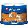 Verbatim DVD-R 16X 4,7 Go axe, 50 paquets
