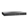 Cisco SG200-26FP 24-port Smart Gigabit Ethernet Switch w/2 combo mini-GBIC ports, PoE support on 24 ports (180W)