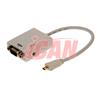 Adaptateur iCAN Micro HDMI Type D Mâle - VGA (HDCP) Femelle