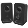 LOGITECH Z150 2.0 Channel Computer Speaker System, Black, 3w RMS