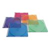 Verbatim Slim CD and DVD Storage Cases with 5 Assorted Colors, 50 Pack