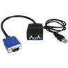 StarTech (ST122LE) - Répartiteur vidéo VGA 2 ports - Alimentation USB - 1 x entrée vidéo HD-15