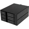 StarTech 3 Bay Aluminum Trayless Hot Swap Mobile Rack Backplane for 3.5in SAS II/SATA III - 6 Gbps HDD - 3 x Total Bay - 3 x 3.