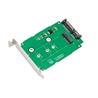 SYBA M.2 NGFF to 2.5" SATAIII Card with Full & Low Profile Brackets (SI-ADA40083)