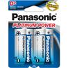 PANASONIC Platinum Power D alcaline, paquet de 2