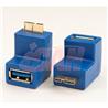iCAN USB 3.0 A (F) to 90 Degree Micro B (M) Gold-plated Adapter
